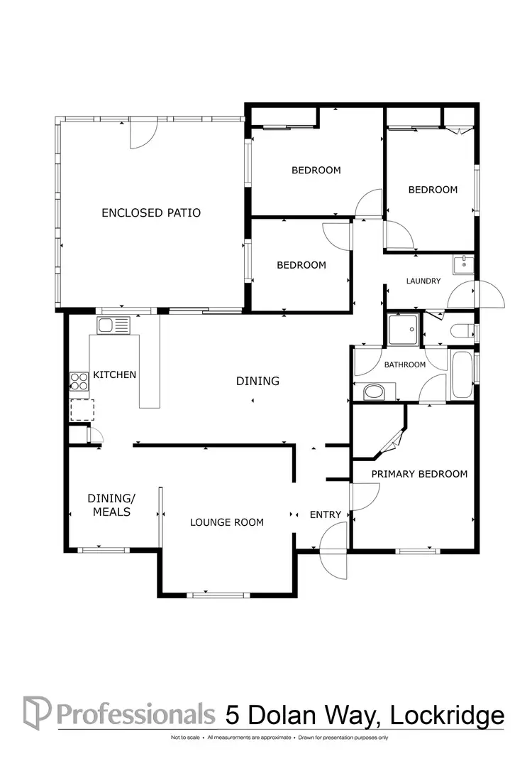 Floorplan of Homely house listing, 5 Dolan Way, Lockridge WA 6054