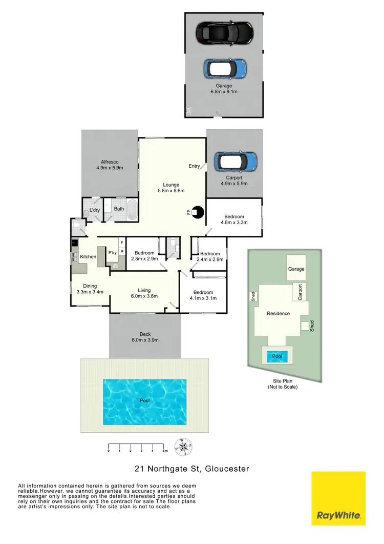 Floorplan of Homely house listing, 21 Northgate Street, Gloucester NSW 2422