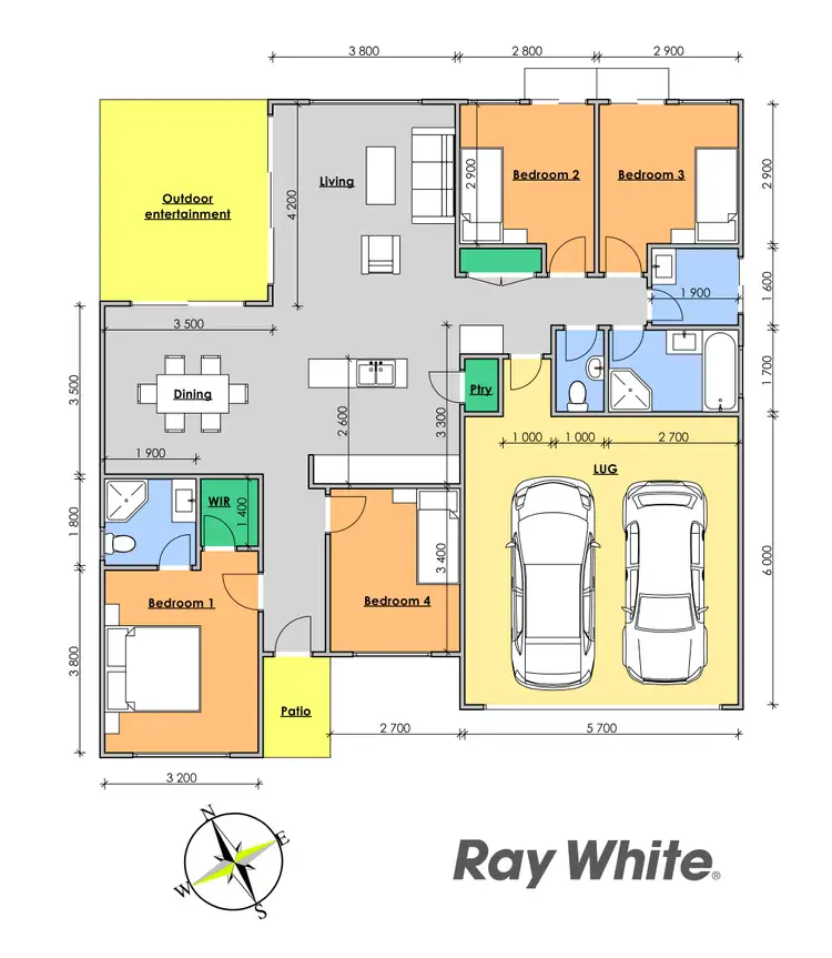 Floorplan of Homely house listing, 18 Duranbar Place, Taree NSW 2430