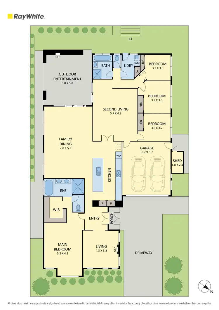 Floorplan of Homely house listing, 9 Langford Drive, Craigieburn VIC 3064