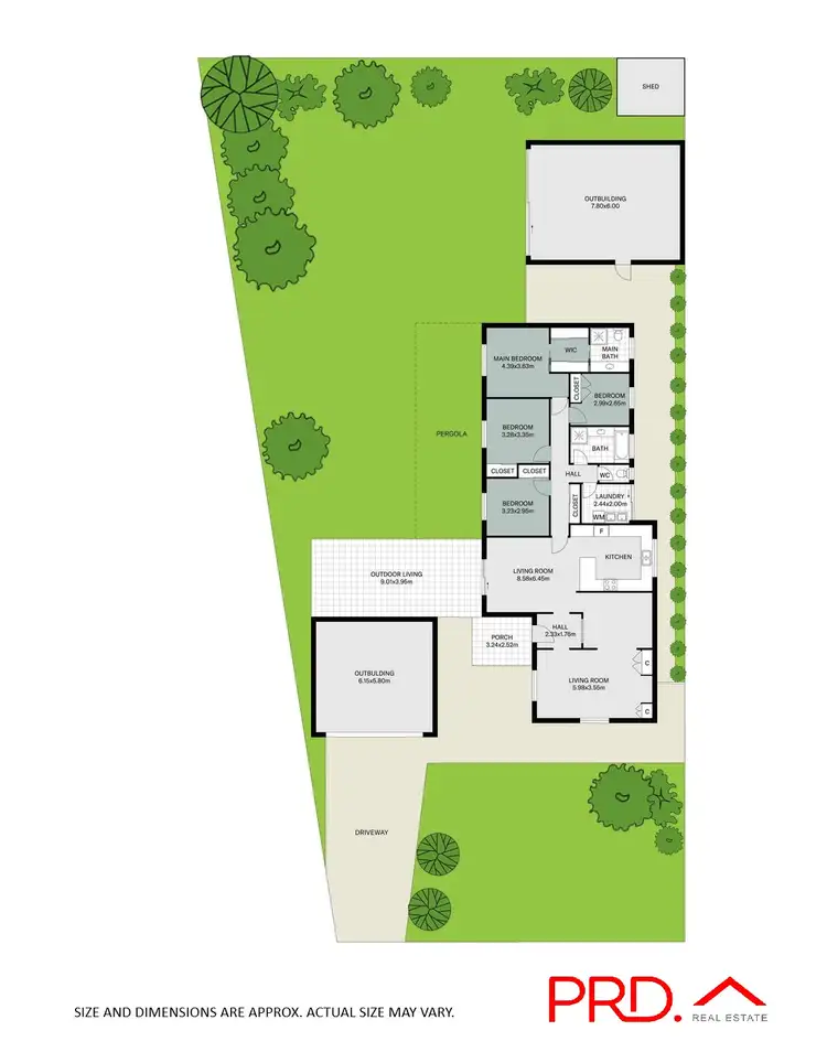 Floorplan of Homely house listing, 11 Mckay Place, Mildura VIC 3500