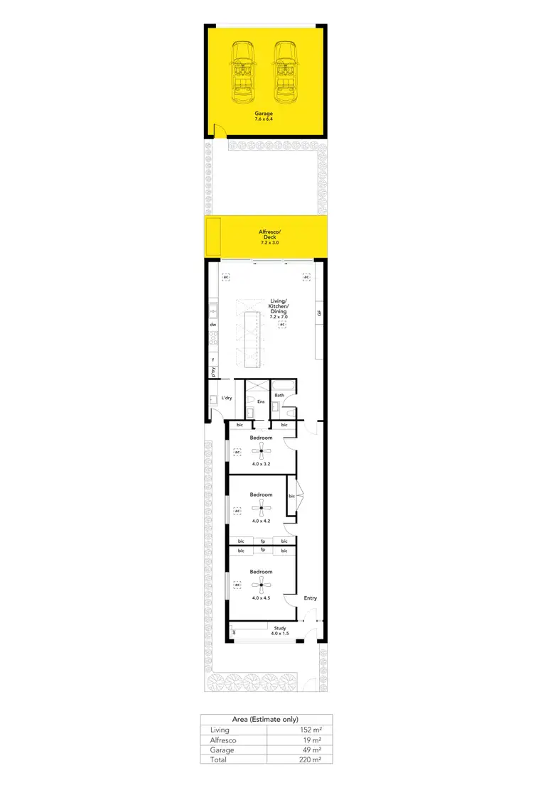 Floorplan of Homely house listing, 30 Rose Street, Glenelg SA 5045
