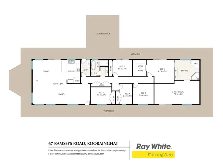 Floorplan of Homely rural property listing, 67 Ramseys Road, Koorainghat NSW 2430