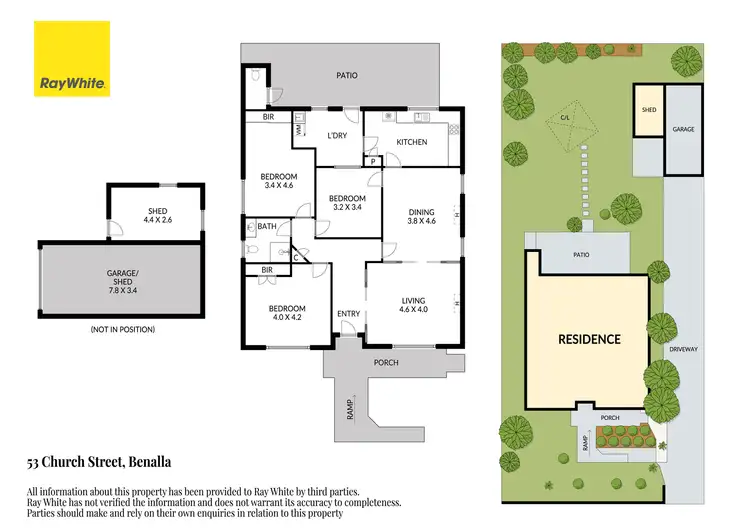 Floorplan of Homely house listing, 53 Church Street, Benalla VIC 3672