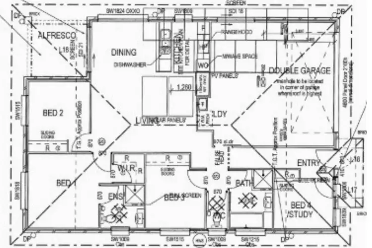 Floorplan of Homely house listing, 22A Harcourt Road, Darra QLD 4076