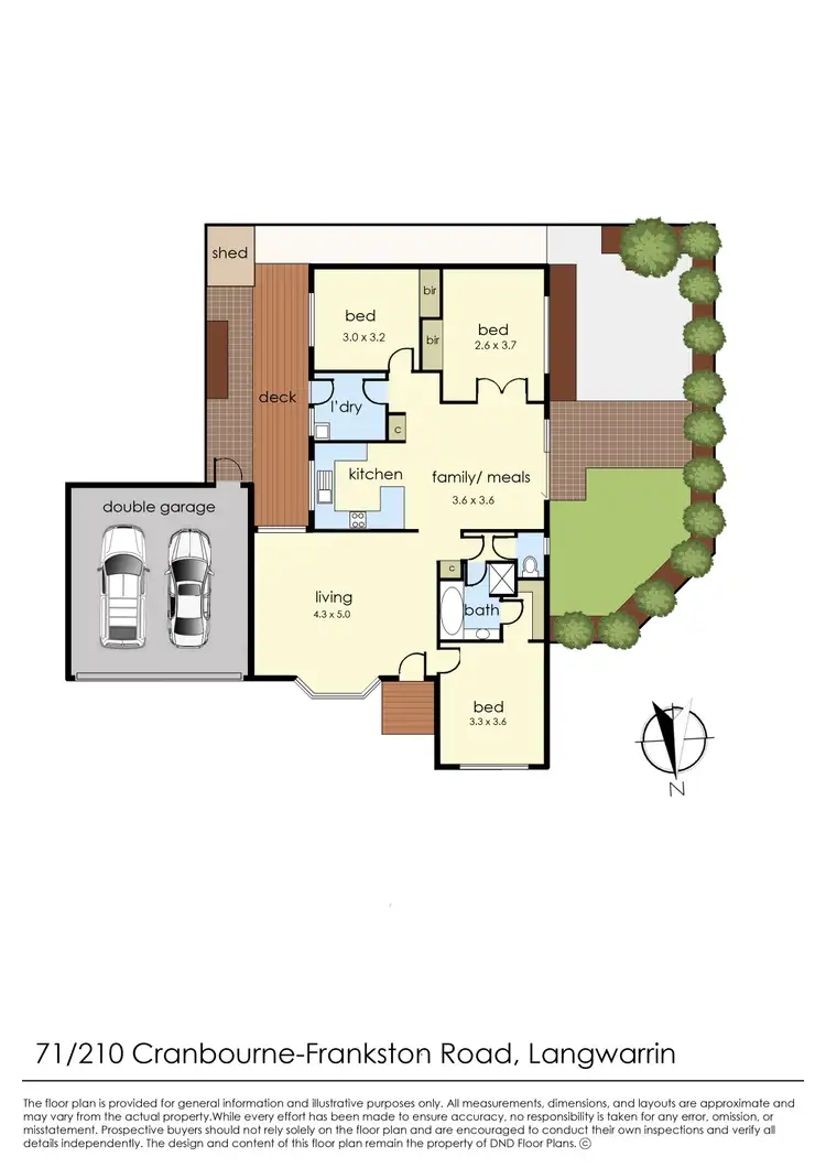 Floorplan of Homely unit listing, 71/210 Cranbourne-frankston Road, Langwarrin VIC 3910