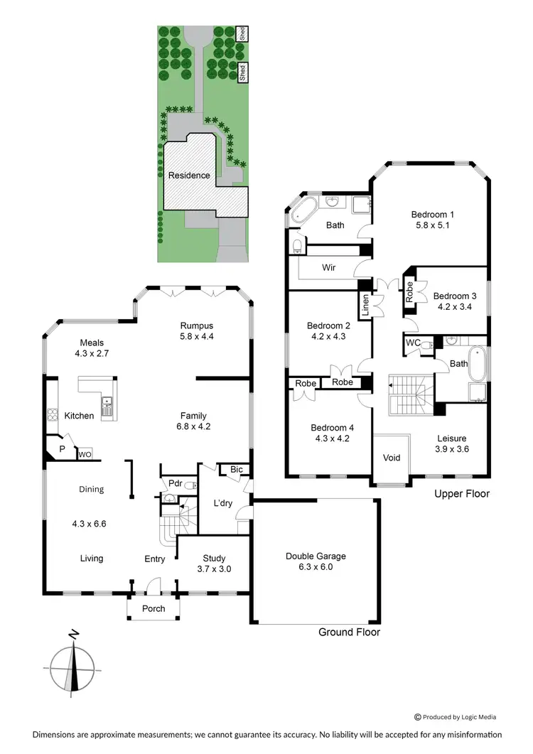 Floorplan of Homely house listing, 5 Ovata Court, Frankston South VIC 3199