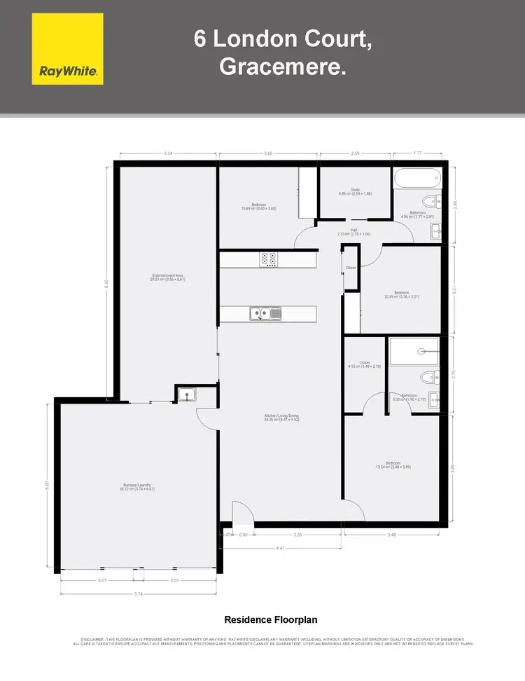 Floorplan of Homely house listing, 6 London Court, Gracemere QLD 4702