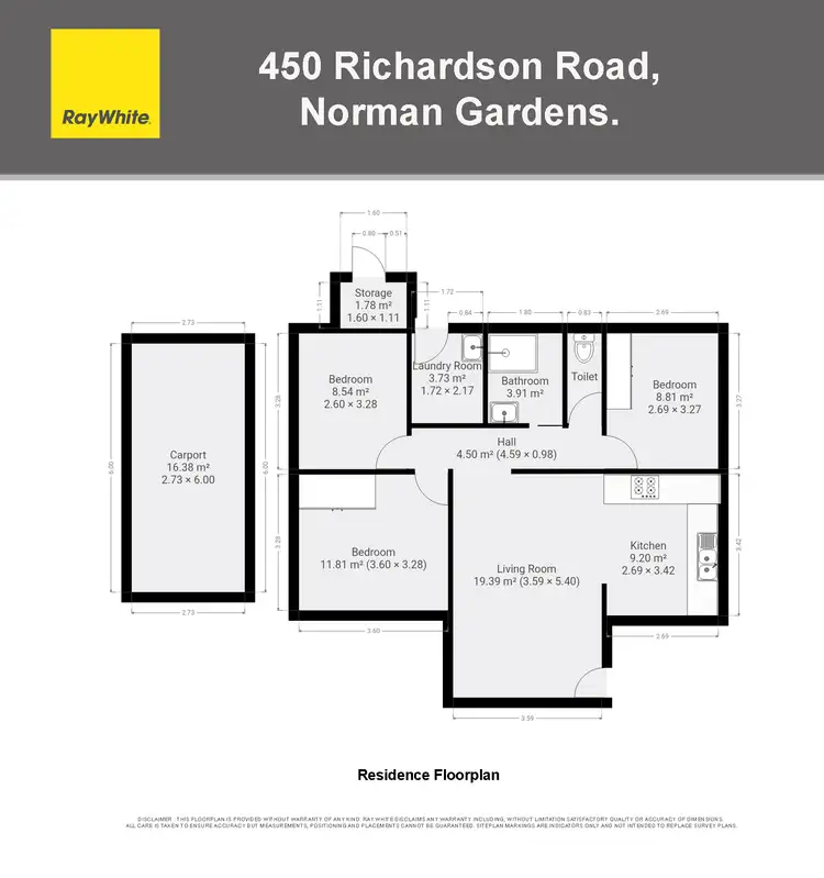 Floorplan of Homely house listing, 450 Richardson Road, Norman Gardens QLD 4701