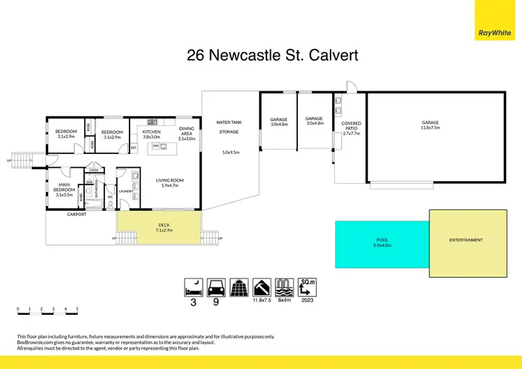Floorplan of Homely house listing, 26 Newcastle Street, Calvert QLD 4340