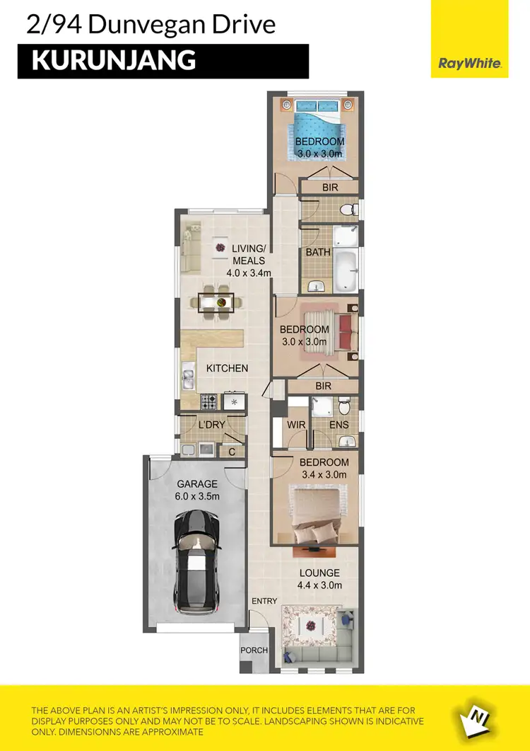 Floorplan of Homely house listing, 2/94 Dunvegan Drive, Kurunjang VIC 3337