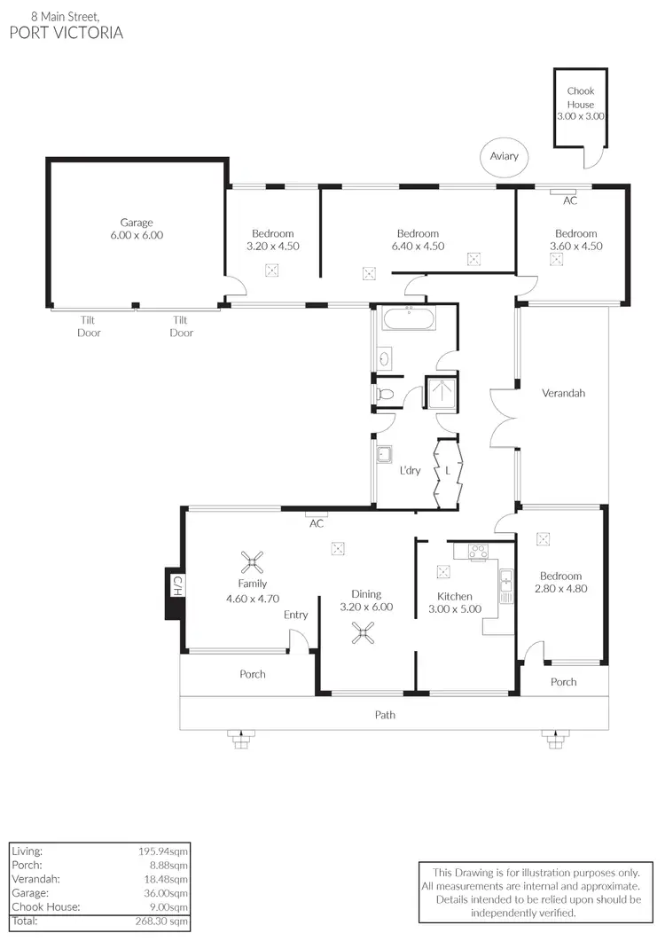 Floorplan of Homely house listing, 8 Main Street, Port Victoria SA 5573