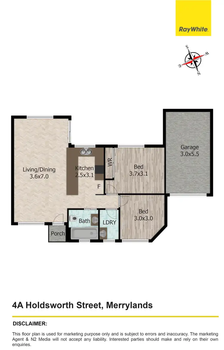 Floorplan of Homely house listing, 4A Holdsworth Street, Merrylands NSW 2160