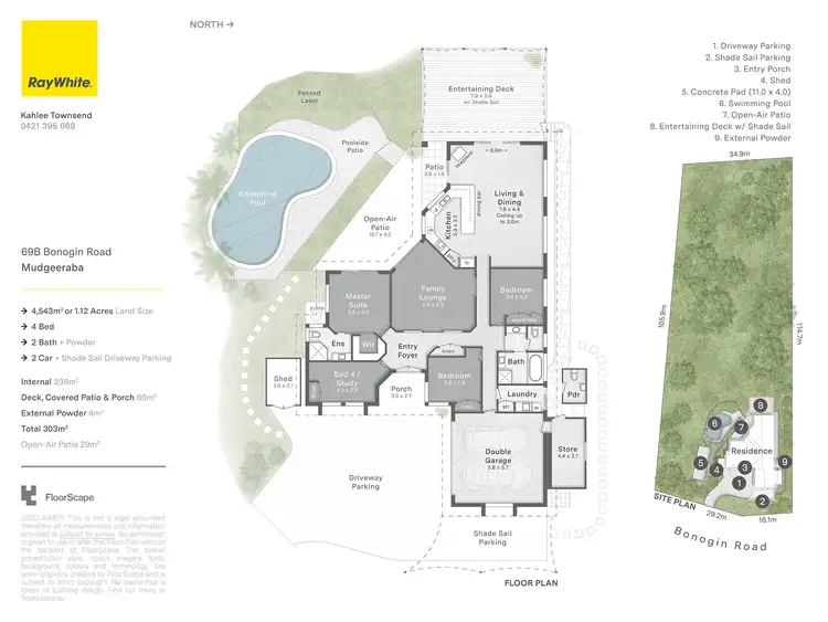 Floorplan of Homely rural property listing, 69B Bonogin Road, Mudgeeraba QLD 4213
