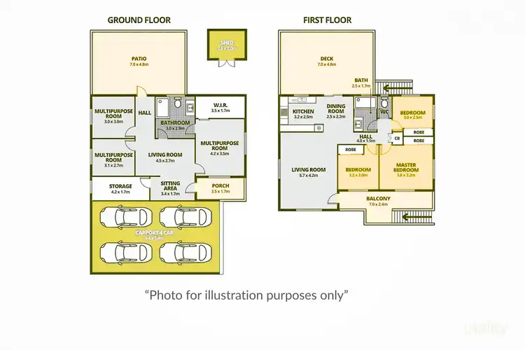 Floorplan of Homely house listing, 133 Waratah Drive, Crestmead QLD 4132