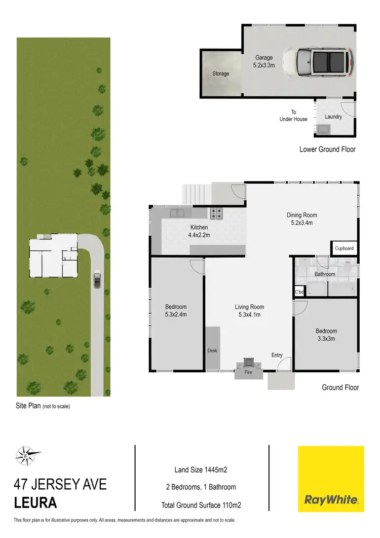 Floorplan of Homely house listing, 47 Jersey Avenue, Leura NSW 2780