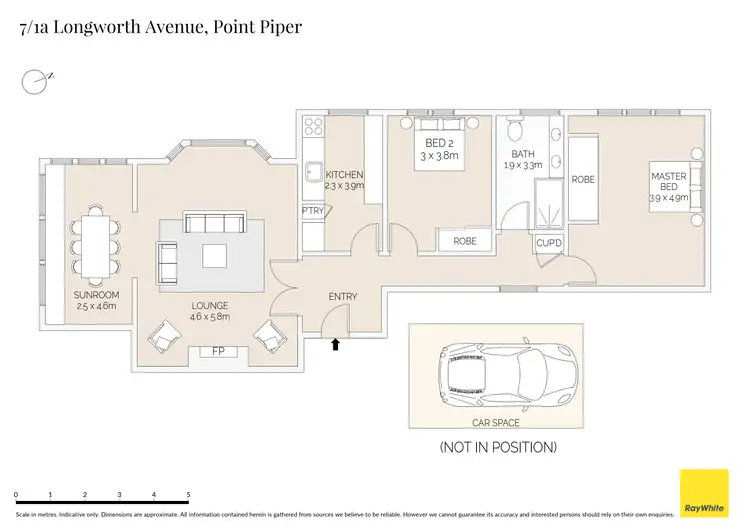 Floorplan of Homely apartment listing, 7/1A Longworth Avenue, Point Piper NSW 2027