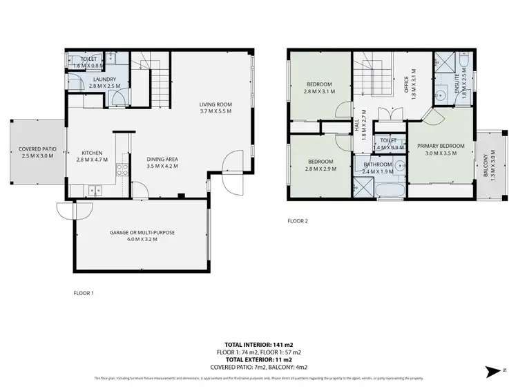 Floorplan of Homely townhouse listing, 65/100 Webster Road, Deception Bay QLD 4508