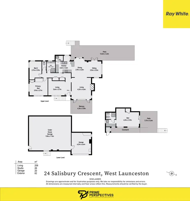 Floorplan of Homely house listing, 24 Salisbury Crescent, West Launceston TAS 7250