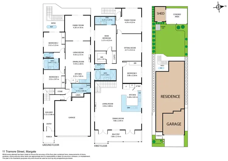 Floorplan of Homely house listing, 11 Tramore Street, Margate QLD 4019