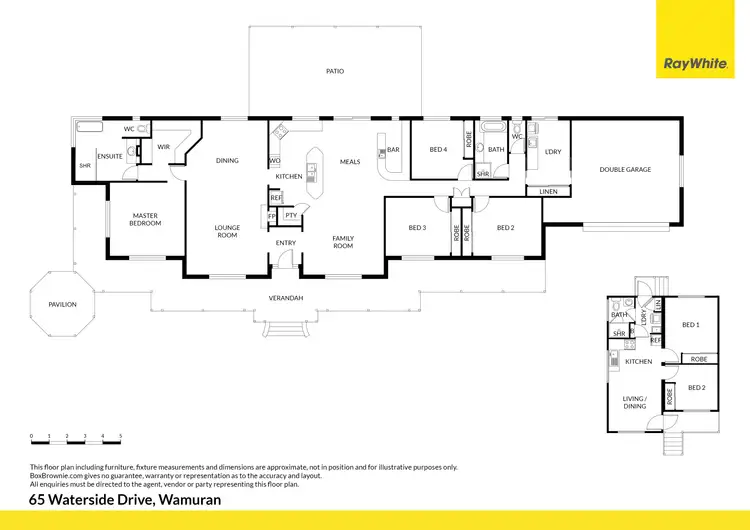 Floorplan of Homely house listing, 65 Waterside Drive, Wamuran QLD 4512