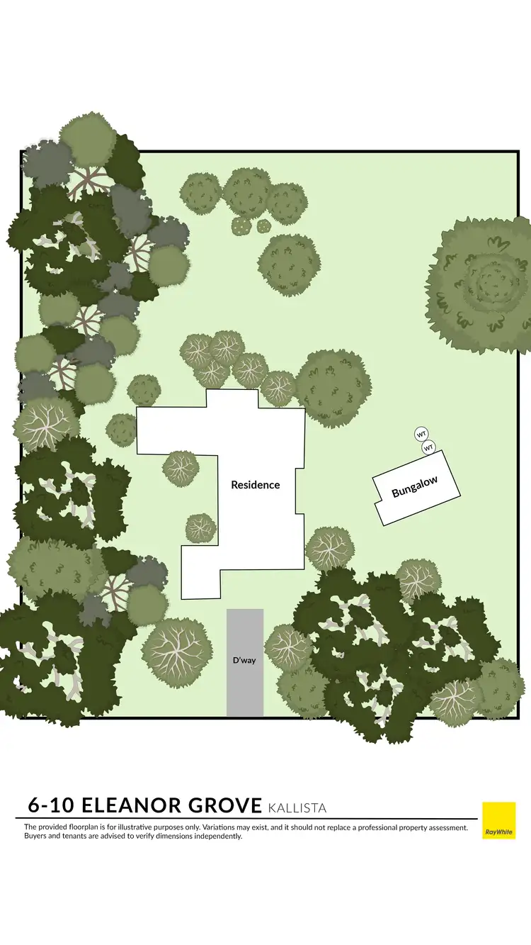 Floorplan of Homely land listing, 6-10 Eleanor Grove, Kallista VIC 3791