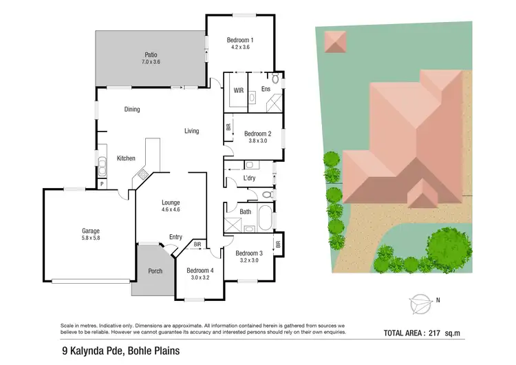 Floorplan of Homely house listing, 9 Kalynda Parade, Bohle Plains QLD 4817