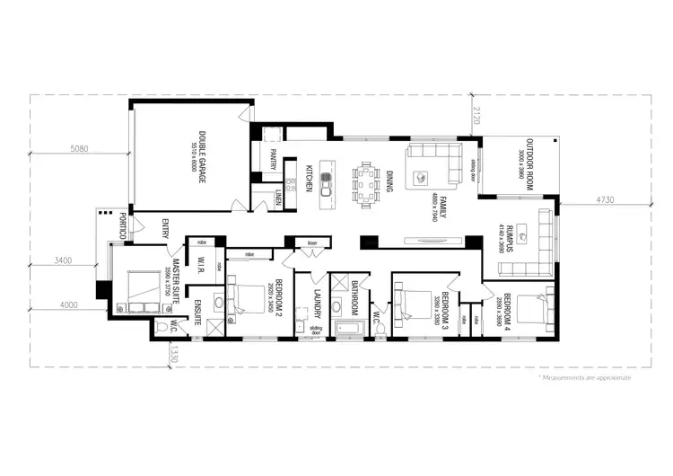 Floorplan of Homely house listing, 15 Tuxworth Drive, Kalkallo VIC 3064