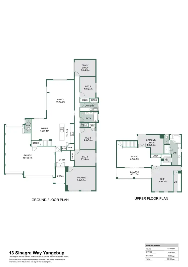 Floorplan of Homely house listing, 13 Sinagra Way, Yangebup WA 6164