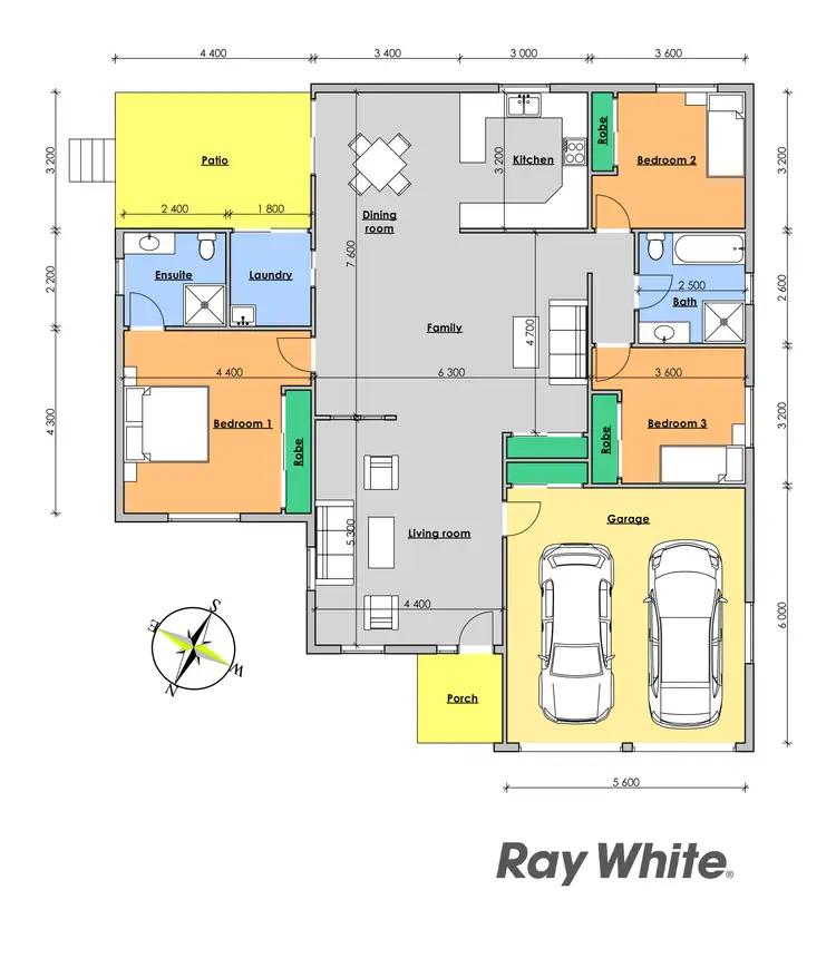 Floorplan of Homely house listing, 8 Melaleuca Place, Taree NSW 2430