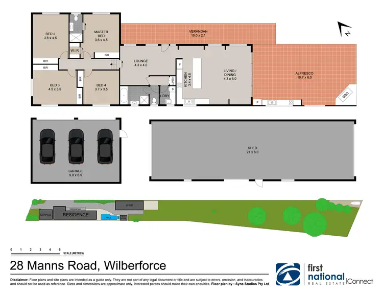 Floorplan of Homely house listing, 28 Manns Road, Wilberforce NSW 2756