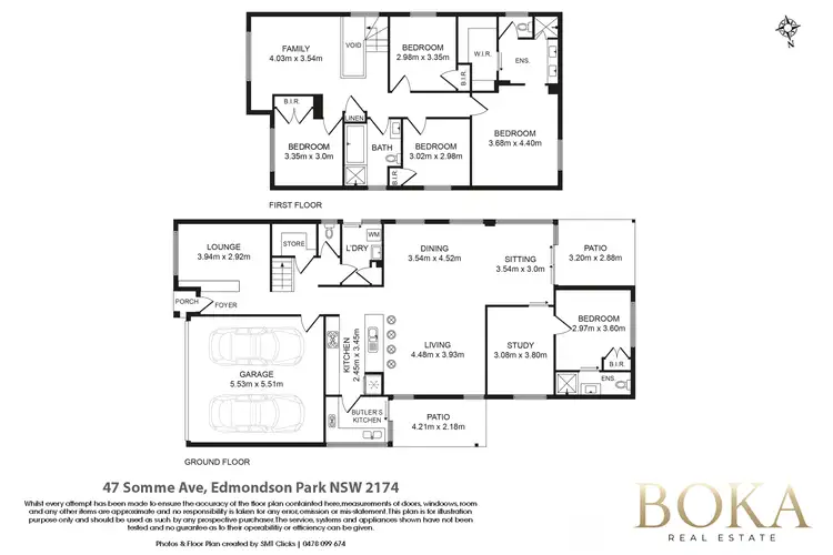Floorplan of Homely house listing, 47 Somme Avenue, Edmondson Park NSW 2174