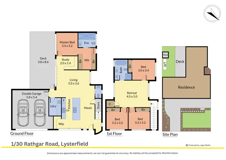 Floorplan of Homely townhouse listing, 1/30 Rathgar Road, Lysterfield VIC 3156
