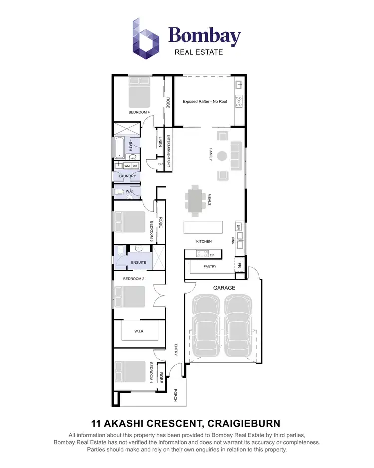 Floorplan of Homely house listing, 11 Akashi Crescent, Craigieburn VIC 3064