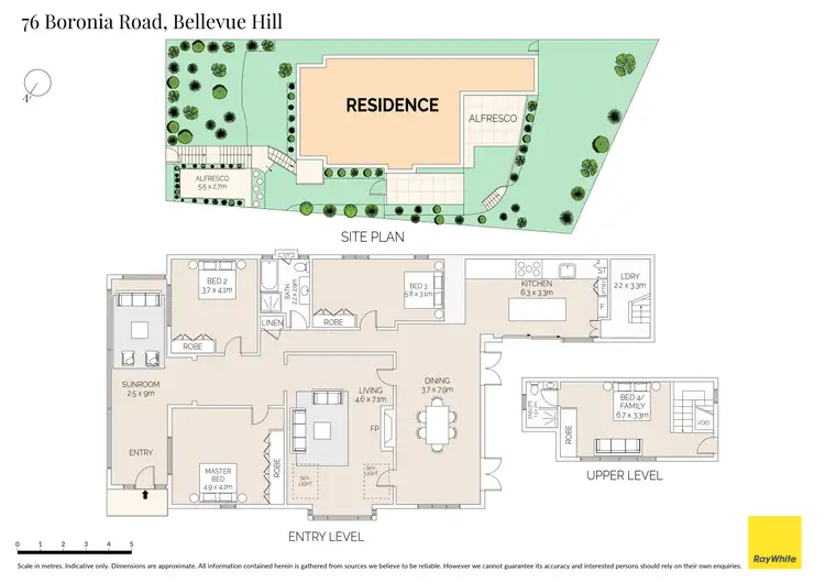 Floorplan of Homely house listing, 76 Boronia Road, Bellevue Hill NSW 2023