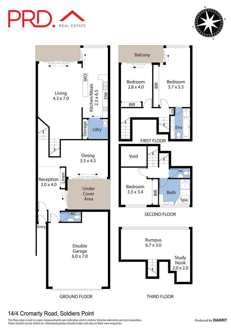 Floorplan of Homely house listing, 14/4 Cromarty Road, Soldiers Point NSW 2317