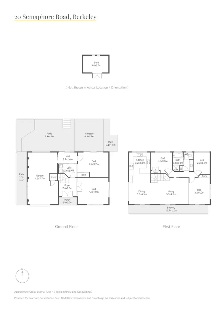 Floorplan of Homely house listing, 20 Semaphore Road, Berkeley NSW 2506