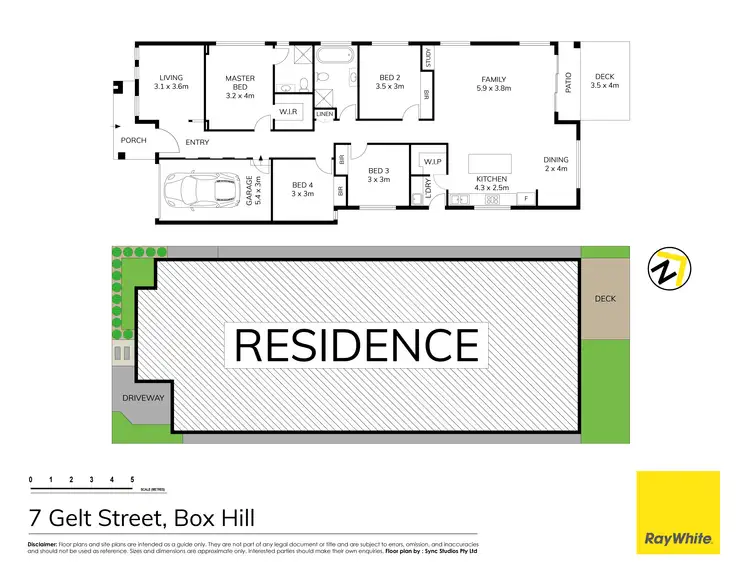 Floorplan of Homely house listing, 7 Gelt Street, Box Hill NSW 2765
