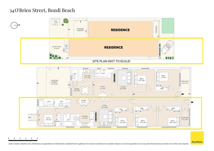 Floorplan of Homely house listing, 34 O'Brien Street, Bondi Beach NSW 2026
