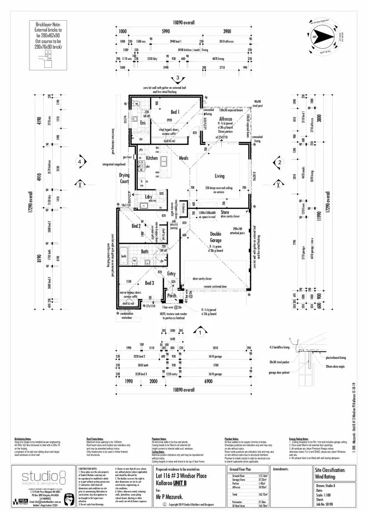 Floorplan of Homely house listing, 3B Windsor Place, Kallaroo WA 6025