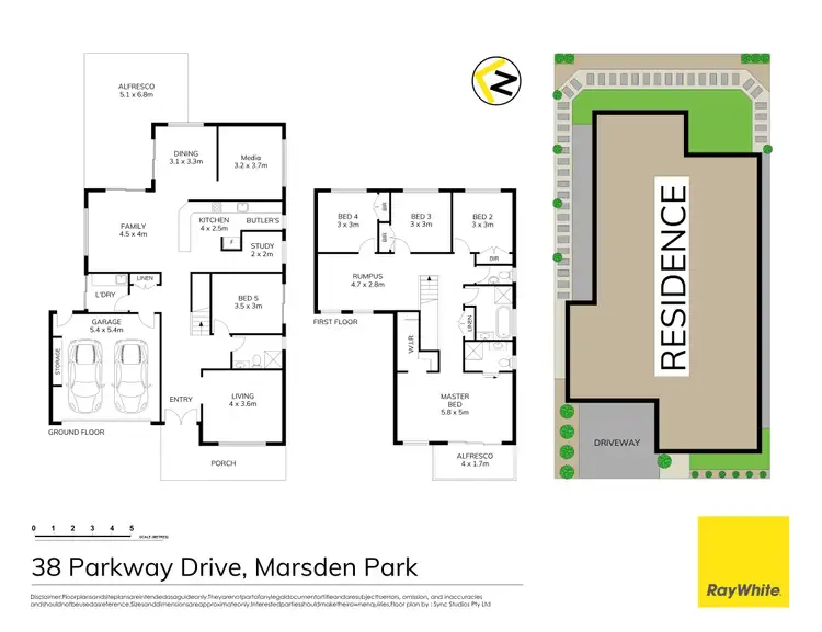 Floorplan of Homely house listing, 38 Parkway Drive, Marsden Park NSW 2765