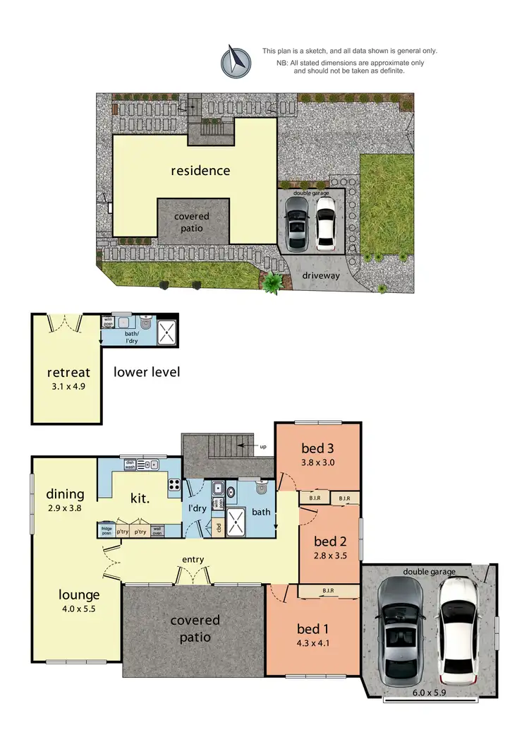 Floorplan of Homely house listing, 4/54 Bristol Crescent, Lilydale VIC 3140