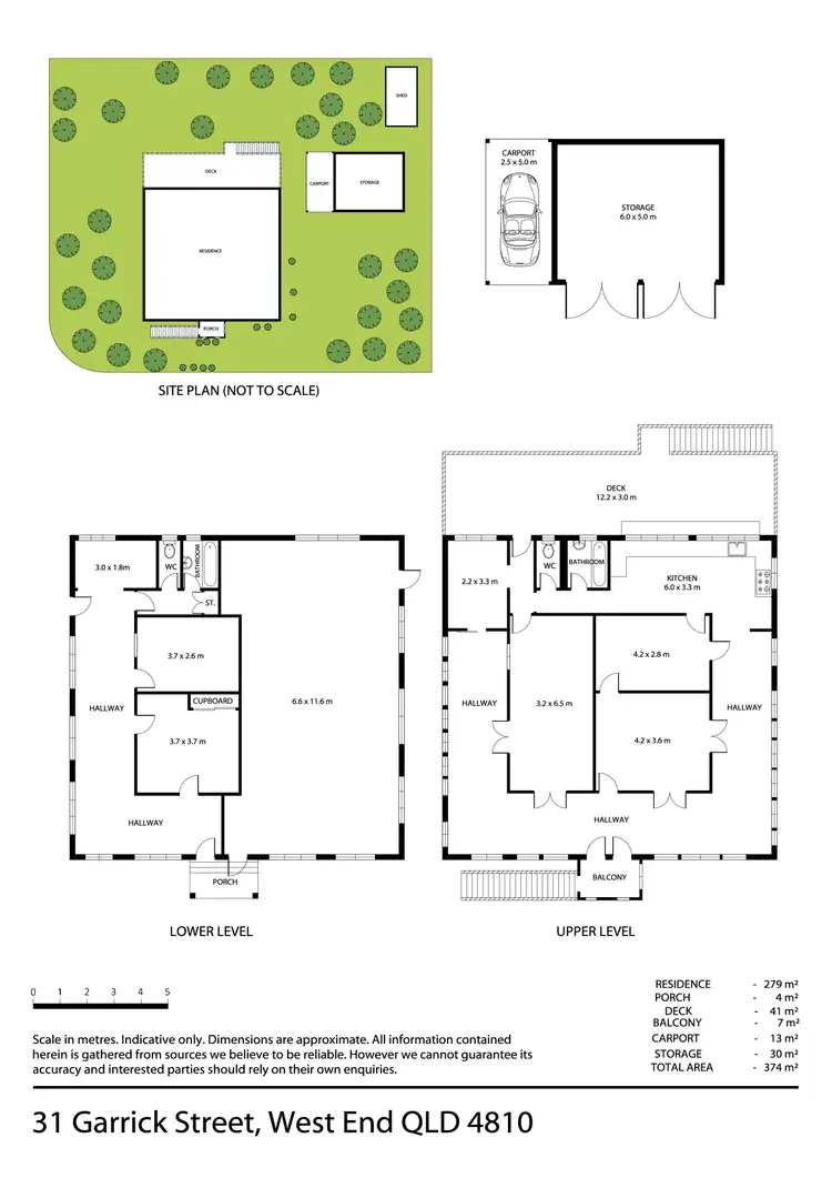 Floorplan of Homely house listing, 31 Garrick Street, West End QLD 4810