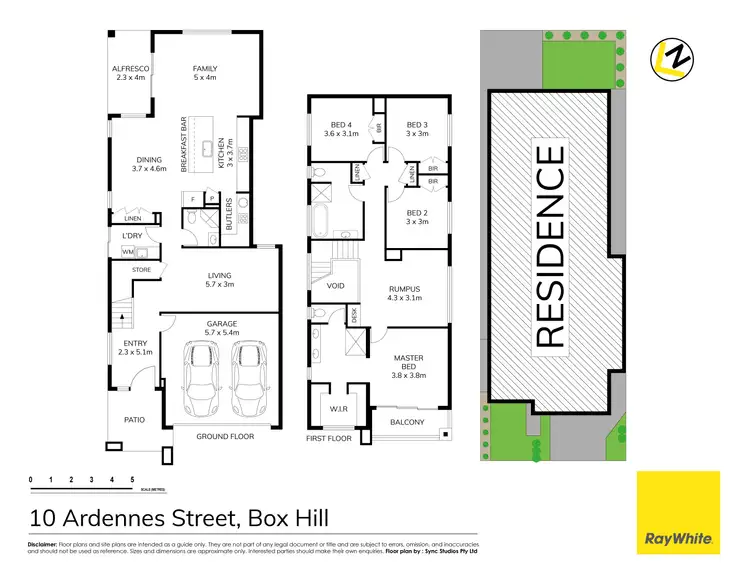 Floorplan of Homely house listing, 10 Ardennes Street, Box Hill NSW 2765