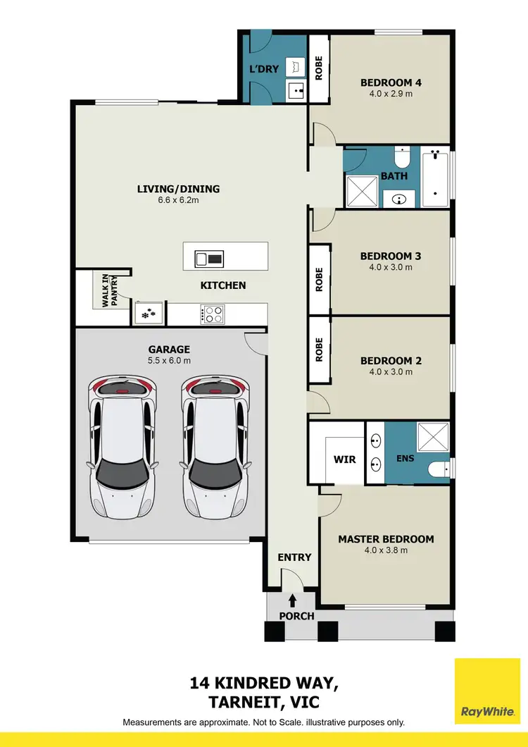 Floorplan of Homely house listing, 14 Kindred Way, Tarneit VIC 3029