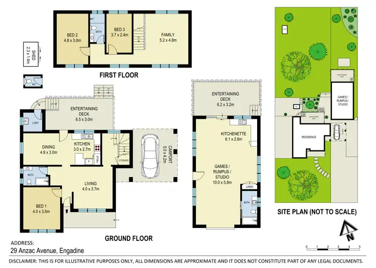 Floorplan of Homely house listing, 29 Anzac Avenue, Engadine NSW 2233