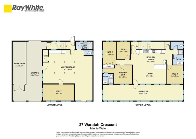 Floorplan of Homely house listing, 27 Waratah Crescent, Minnie Water NSW 2462