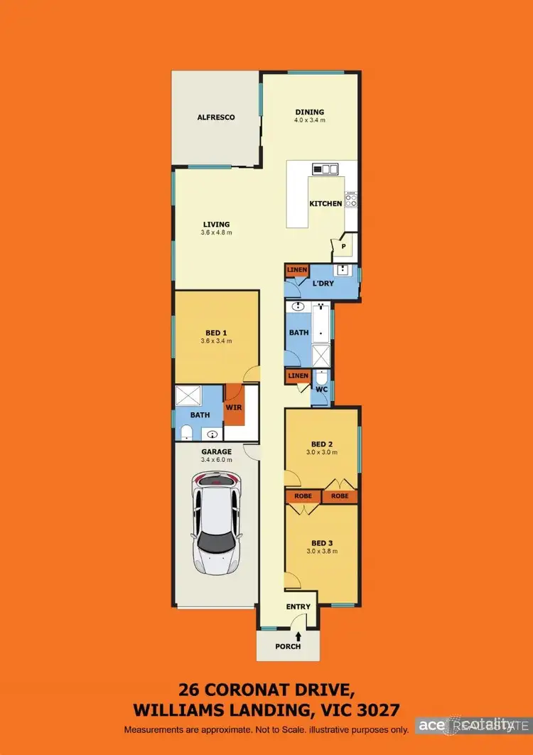 Floorplan of Homely house listing, 26 Coronat Drive, Williams Landing VIC 3027