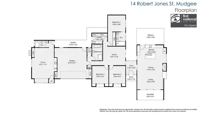 Floorplan of Homely house listing, 14 Robert Jones Street, Mudgee NSW 2850