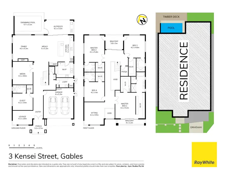 Floorplan of Homely house listing, 3 Kensei Street (The Gables), Box Hill NSW 2765